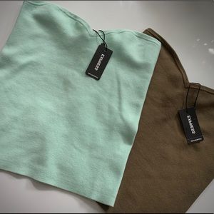 2 Express Tube tops ( Brand New )